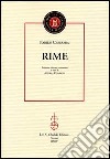 Rime libro