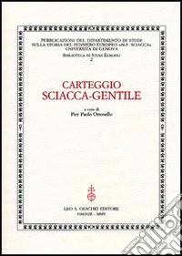 Carteggio Sciacca-Gentile
