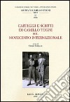 Carteggi e scritti di Camillo Togni sul Novecento internazionale libro di Gibellini C. (cur.)