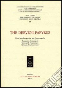 The Derveni Papyrus