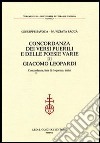 Concordanza dei «Versi puerili» e delle poesie varie di Giacomo Leopardi. Concordanza, lista di frequenza, indici libro