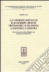 La corrispondenza di Jean-Robert Chouet professore di filosofia a Saumur e a Ginevra libro