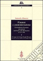 Finanze e amministrazione. Un'inchiesta francese sui catasti nell'Italia del Settecento (1763-1764)