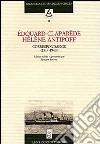 Edouard Claparède, Hélène Antipoff. Correspondance (1914-1940) libro