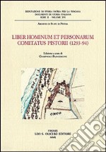 Liber hominum et personarum comitatus Pistorii (1293-94) libro