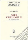 Ager Venusinus II (IGM 175 II SO; 187 I NO; 187 I SE; 188 IV NO; 188 IV SO) libro