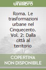 Roma. Le trasformazioni urbane nel Cinquecento. Vol. 2: Dalla città al territorio