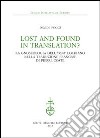 Lost and found in translation? La gnoseologia dell'«Essay» lockiano nella traduzione francese di Pierre Coste libro