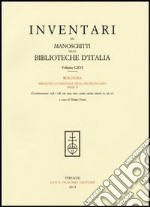 Inventari dei manoscritti delle biblioteche d'Italia. Vol. 116: Bologna, Biblioteca Comunale dell'Archiginnasio. Serie B libro