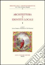 Architettura e identità locali. Vol. 1 libro