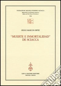«Muerte e inmortalidad» de Sciacca libro