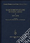 Giacomo Puccini. Epistolario. Vol. 1: 1877-1896 libro