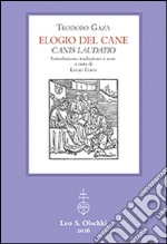 Elogio del cane-Canis laudatio libro