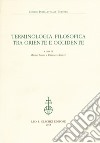 Terminologia Filosofica Tra Oriente E Occidente libro