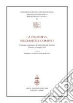 La filosofia, necessità e compiti. Congresso sul pensiero di Maria Adelaide Raschini (Genova, 24 maggio 2019)