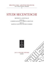 Studi secenteschi (2021). Vol. 62 libro