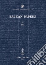 Balzan papers (2021). Vol. 4 libro