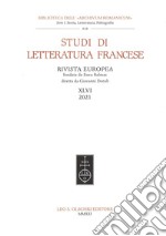 Studi di letteratura francese (2020). Vol. 46 libro