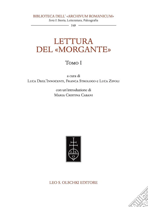 Lettura del «Morgante»