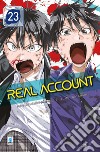 Real account. Vol. 23 libro