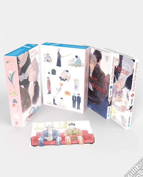 In the flow of time. Box. Con Illustration card. Vol. 1-2