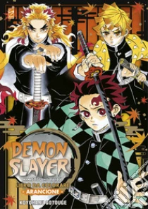 Demon slayer. Kimetsu no yaiba. Libro da colorare. Ediz. arancione