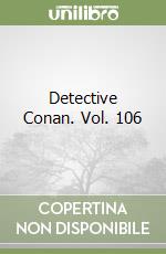 Detective Conan. Vol. 106 libro