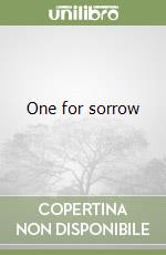 One for sorrow libro
