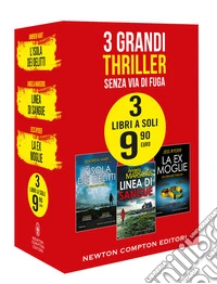 3 grandi thriller. Senza via di fuga: L'isola dei delitti-Linea di sangue-La ex moglie libro
