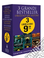 3 grandi bestseller. Orizzonti del mistero: Artemis. La prima città sulla luna-Il monastero delle nebbie-Maledizione Caravaggio libro