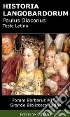 Historia Langobardorum-History of the Longobards libro