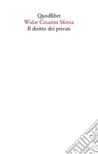 Il diritto dei privati