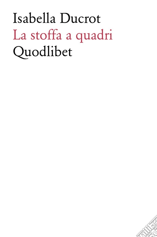 La stoffa a quadri