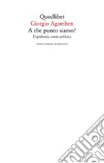 A che punto siamo? L'epidemia come politica. Nuova ediz. libro