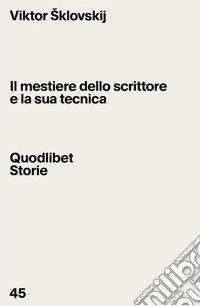 Il mestiere dello scrittore e la sua tecnica libro
