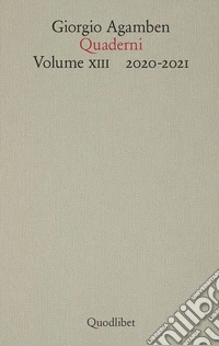 Quaderni. Vol. 13: 2020-2021 libro