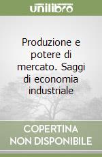 Produzione e potere di mercato. Saggi di economia industriale libro