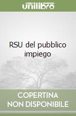 RSU del pubblico impiego