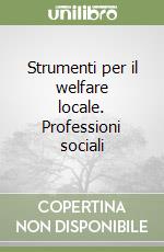 Strumenti per il welfare locale. Professioni sociali libro