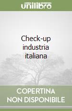 Check-up industria italiana libro