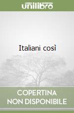 Italiani così libro