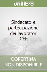 Sindacato e partecipazione dei lavoratori CEE libro