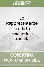 Le Rappresentanze e i diritti sindacali in azienda libro