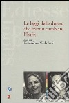 Le leggi delle donne che hanno cambiato l'Italia libro