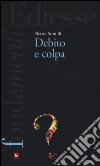 Debito e colpa libro di Stimilli Elettra