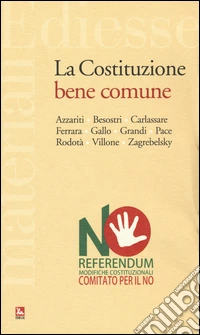 La costituzione bene comune libro