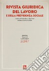 Rivista giuridica del lavoro e della previdenza sociale (2017). Vol. 2 libro