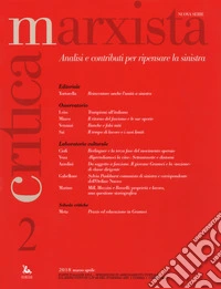 Critica marxista (2018). Vol. 2 libro