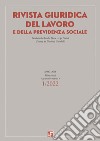 Rivista giuridica del lavoro e della previdenza sociale (2022). Vol. 1 libro