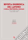 Rivista giuridica del lavoro e previdenza sociale (2022). Vol. 2 libro